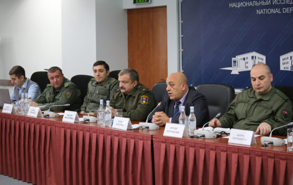 ՊԱՀՀ-ում կայացել է «Պաշտպանության բնագավառում պետական կառավարման մարմինների լիազորությունների իրականացման հիմնախնդիրները ՀՀ-ում» խորագրով գիտաժողով